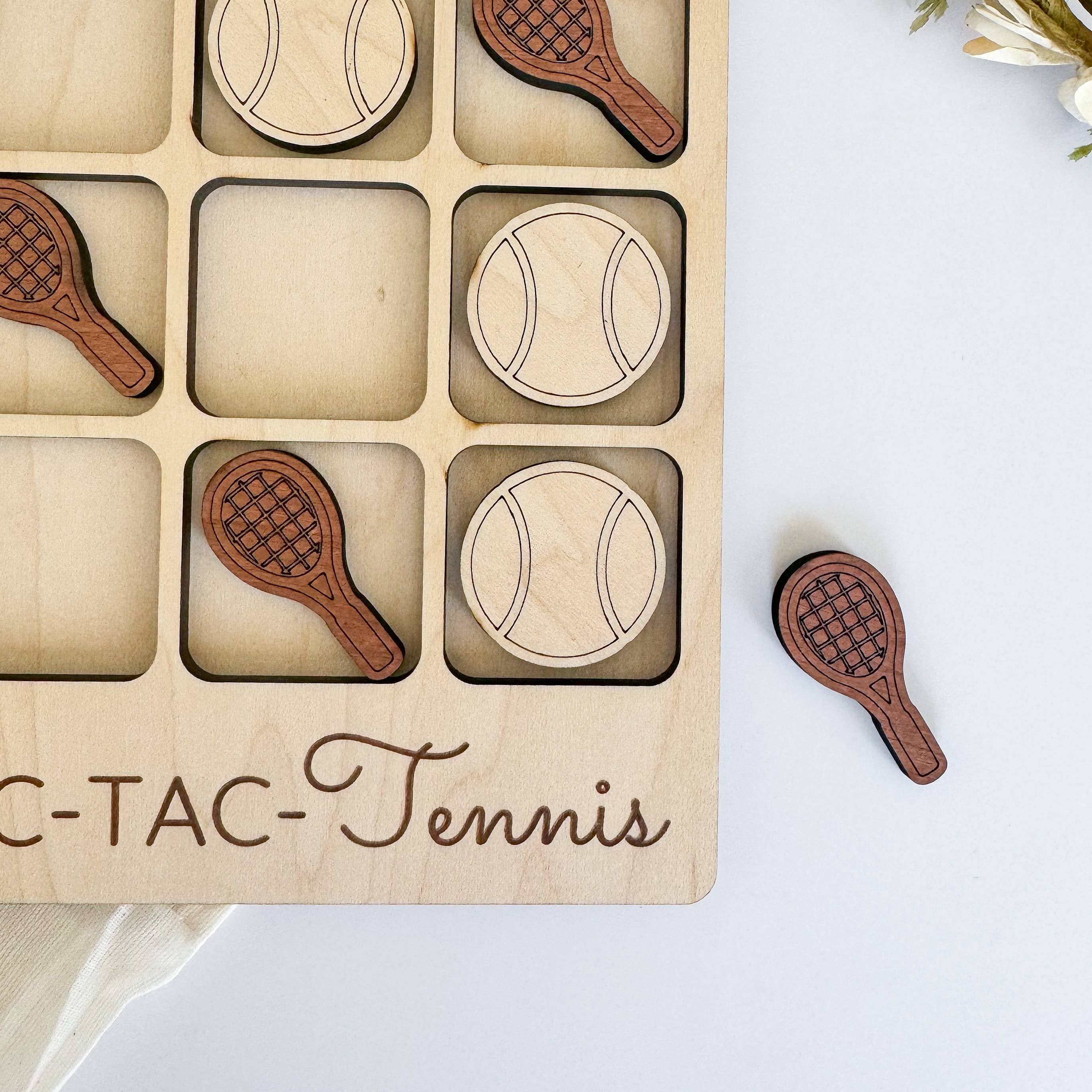 Tennis Tic-Tac-Toe Game