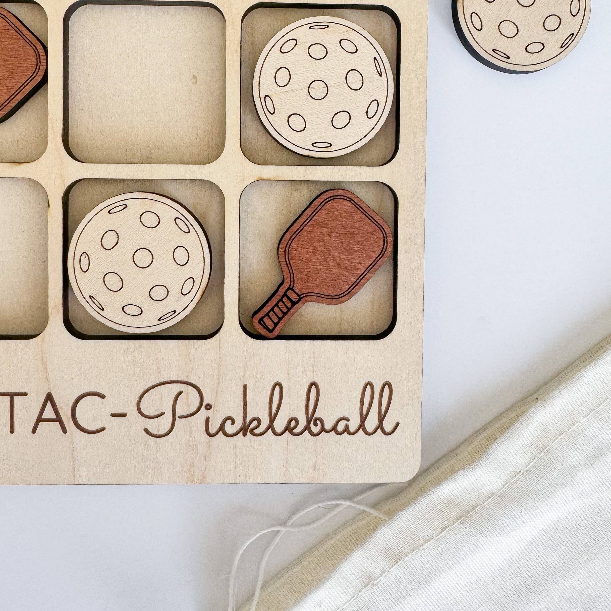 Pickleball Tic-Tac-Toe Game