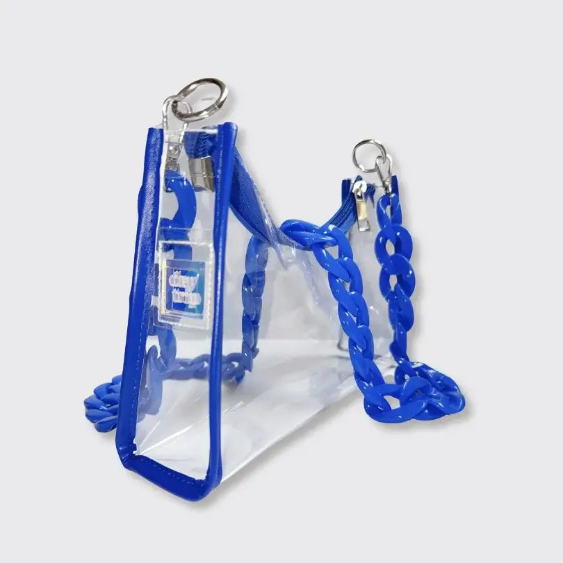 Clear Blue Stadium Bag
