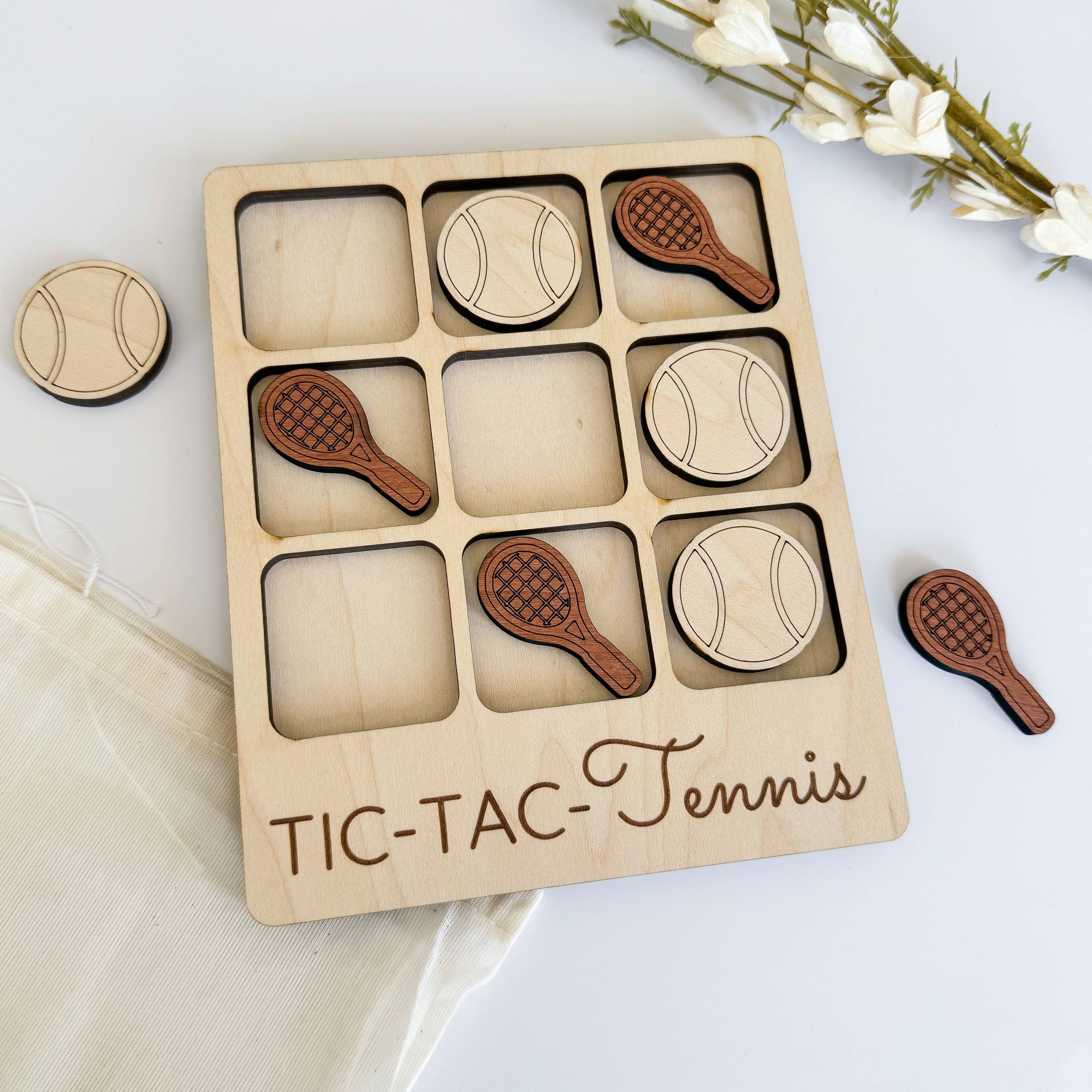 Tennis Tic-Tac-Toe Game