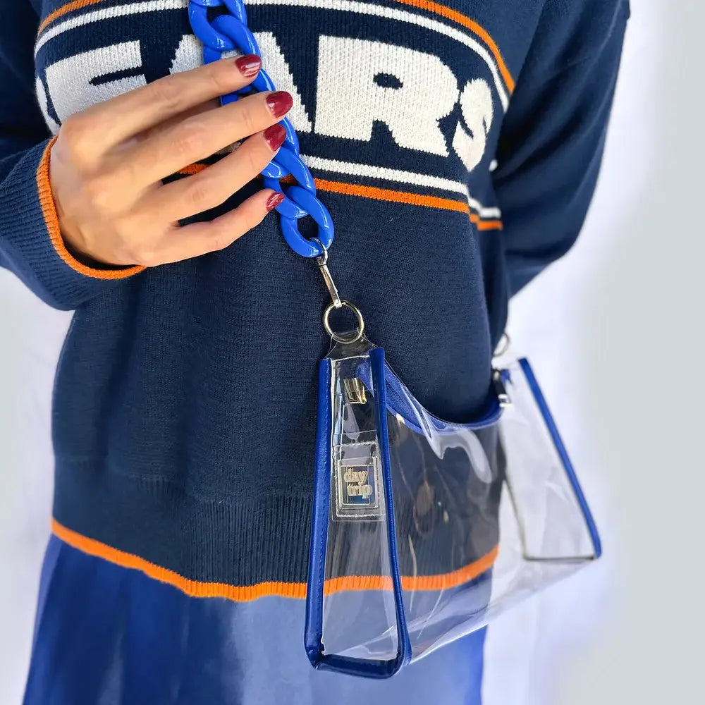 Clear Blue Stadium Bag