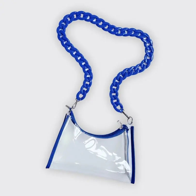 Clear Blue Stadium Bag