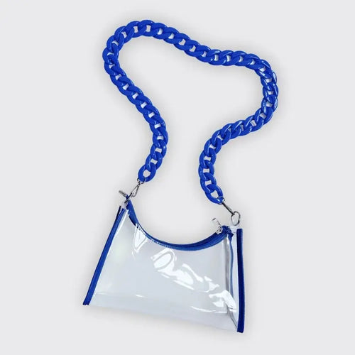 Clear Blue Stadium Bag